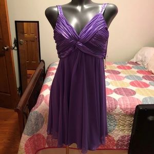 Purple dress